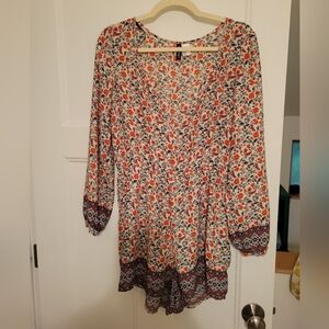 H&M Long Sleeve Romper